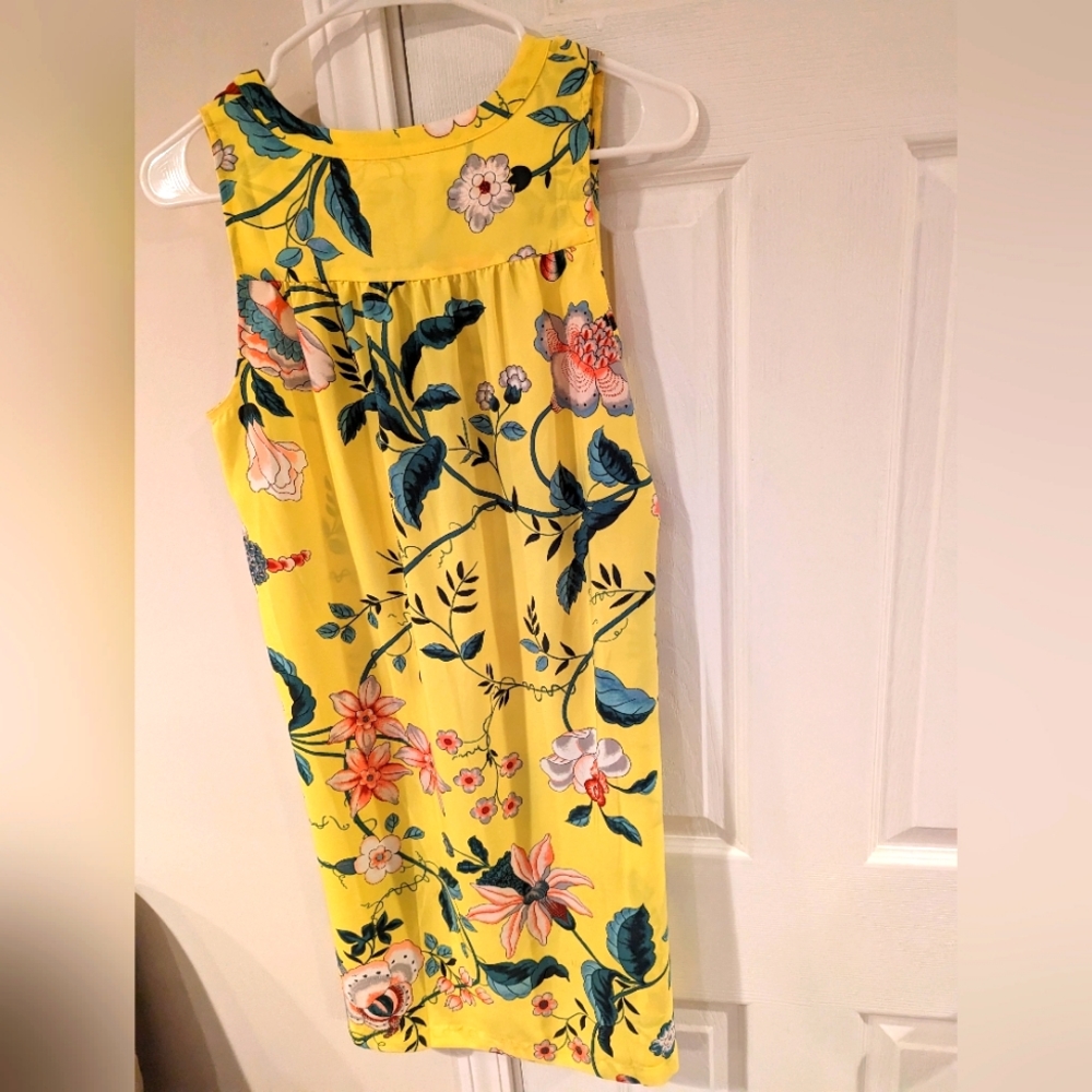 Loft- flowered dress